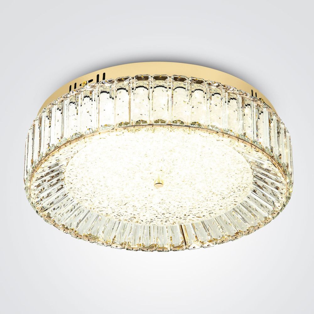 Потолочный светильник 50*50*0,0000 см, LED 55W, 3000 / 6000K, Золото MODELUX ML.2305.500