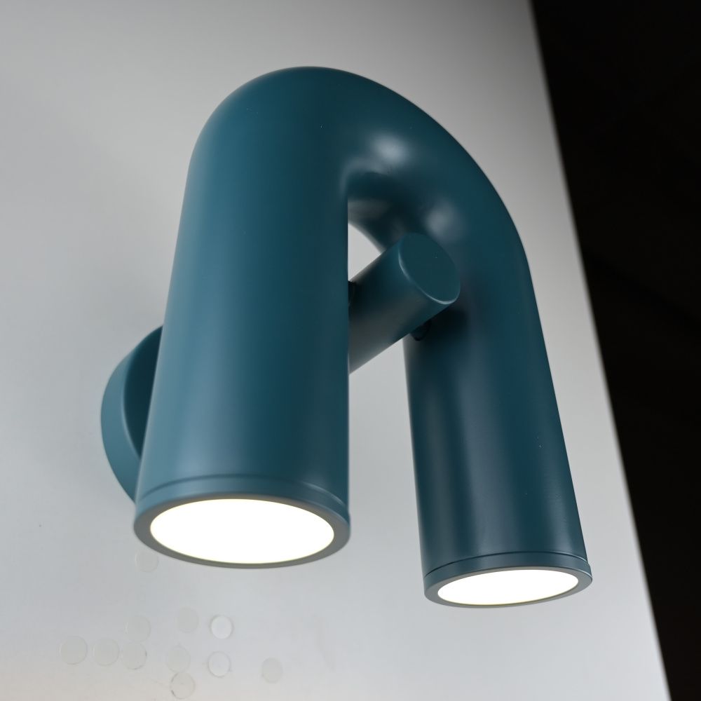 Бра FANNY Turquoise 29*22,5*29 см, 2*LED*12W, ImperiumLoft 44.1002, Бирюзовый