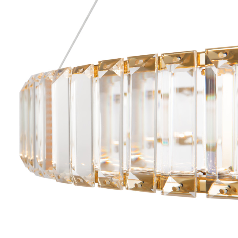 Светильник 60 см, 23W, 3000-5000K, Freya Tier FR5257PL-L25G, золото