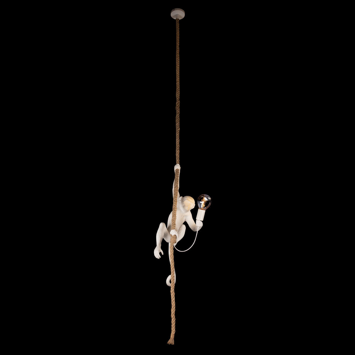 Подвесной светильник 35*35*72 см, 1*E27*40W LOFT IT Monkey 10314P белый