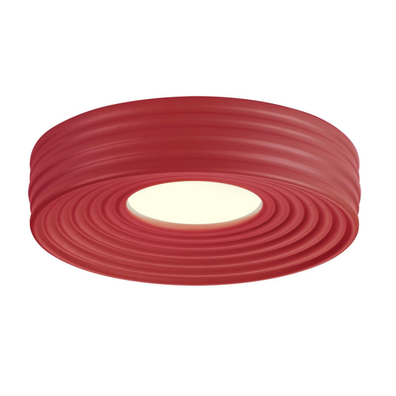 Накладной светильник *47*10,5 см, LED, 40W, 4000K Sonex Macaron 7705/40L, красный