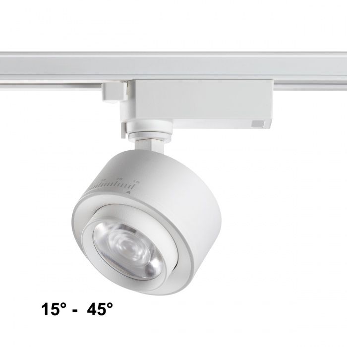 Светодиодный светильник 8 см, 15W, 4000K, Novotech Port Eddy 358943, белый
