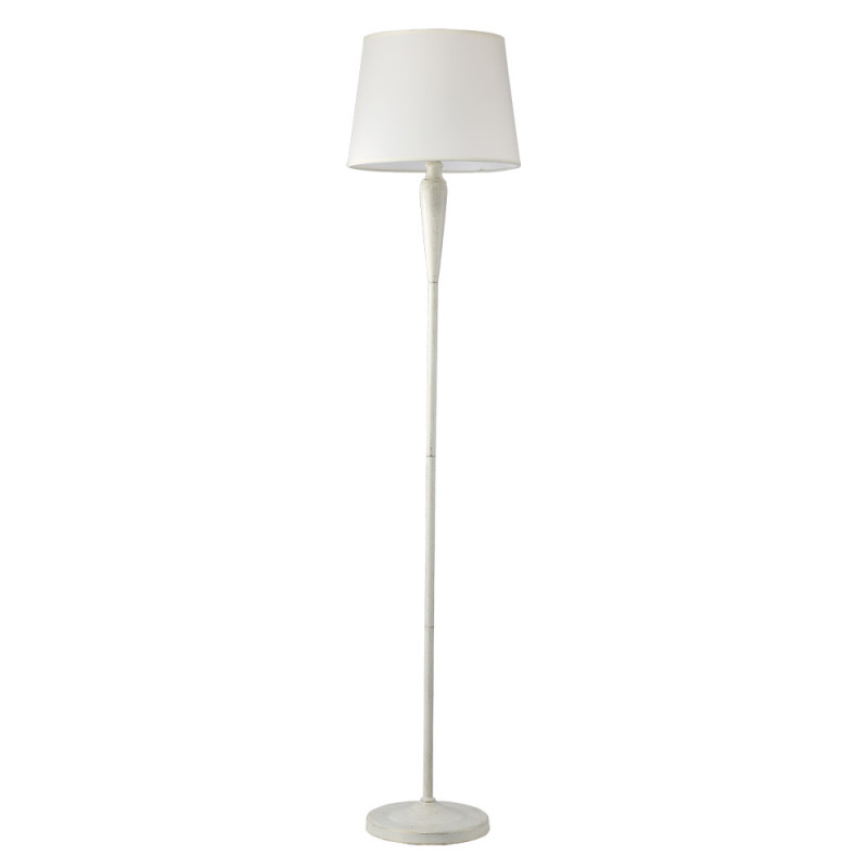 Торшер Arte Lamp A9310PN-1WG белый/золото