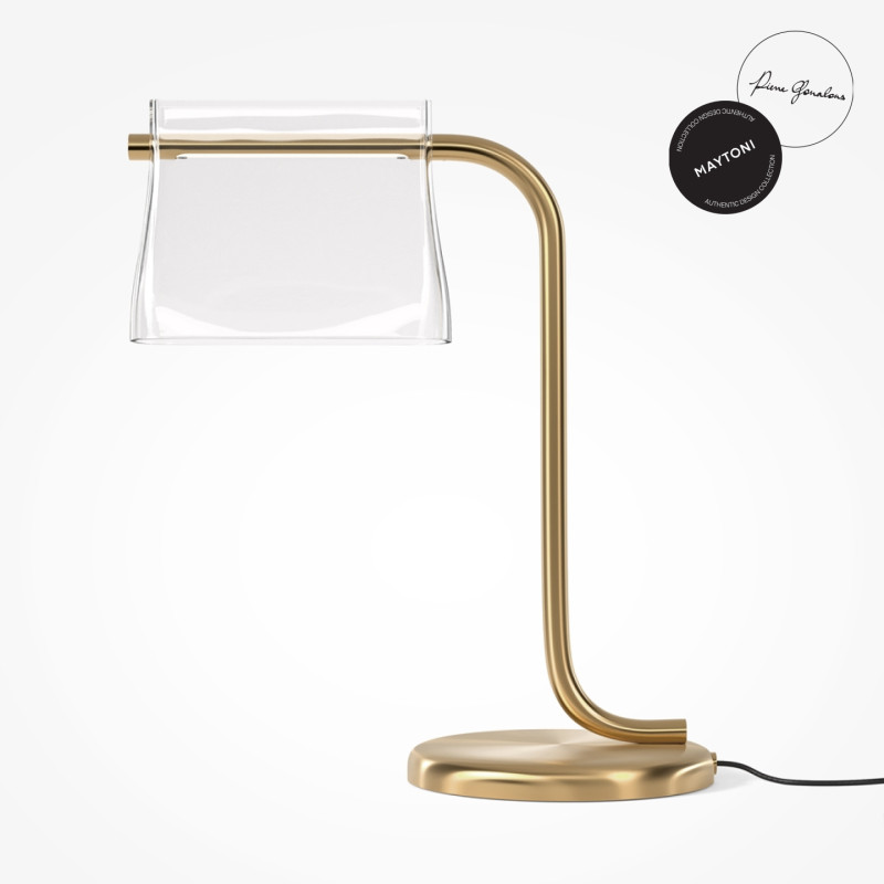 Настольный светильник 22*41*48,5 см, LED 8W 3000K Maytoni Modern Cabaret MOD170TL-L8BS3K латунь