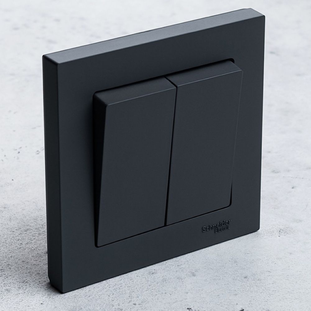 Радиовыключатель клавишный HiTE PRO BASE-2 (Бежевый, без рамки) HPSW-BASE2-BG