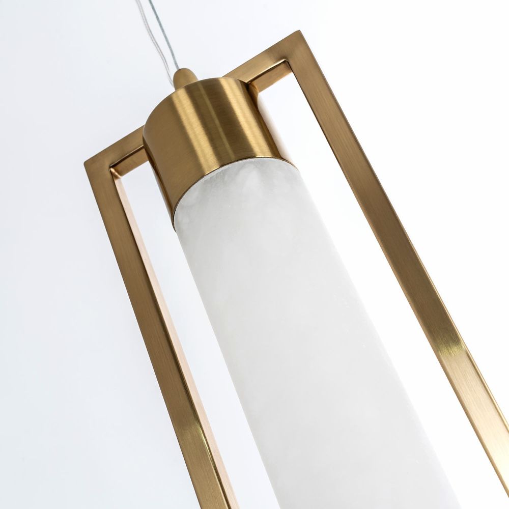 Подвесной светильник 12*6*45/100 см, 1*Е14 MODESTYLE MS.165.120 BS латунь