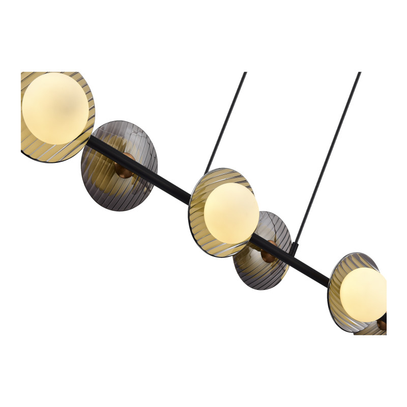 Светильник подвесной NOON 6*G9*5W 4000K ST LUCE SL1521.403.06 черный