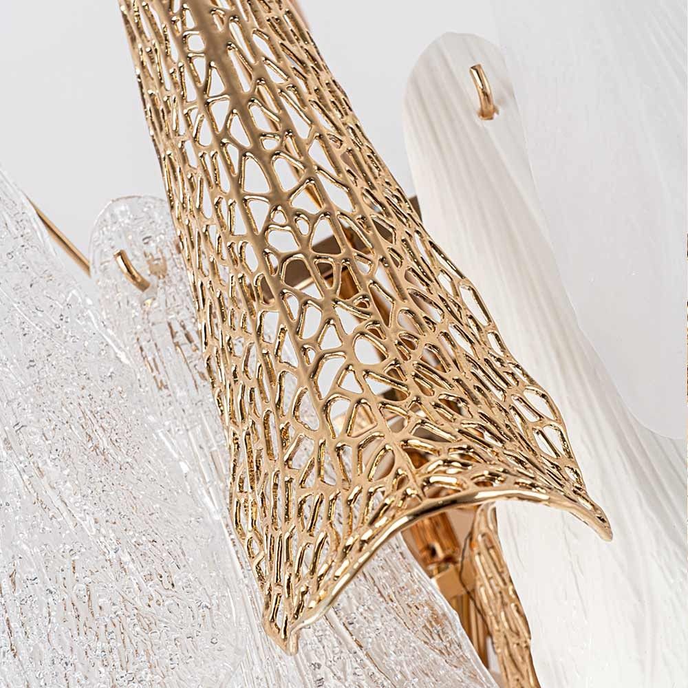 Подвесная люстра 105*73/120 см, 28*Е14 MODELUX premium ML.6777.28P GD золото