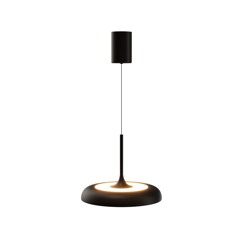Подвесной светильник 40*48-200 см, *LED*39W, 3000K, Maytoni Gerhard MOD189PL-L39B3K, Черный