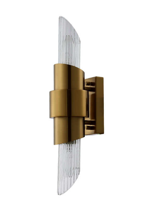 Бра 9*13 см, Crystal Lux JUSTO AP2 BRASS Латунь