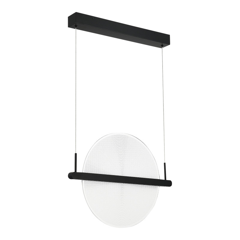 Светильник подвесной SPLENDID 1*LED*15W 4000K ST LUCE SL6233.403.15 черный