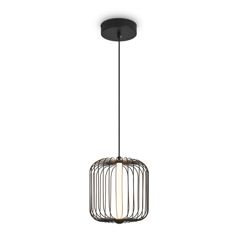 Светильник 25 см, 8W, 3000K, Freya Sabi FR6131PL-L13B, черный