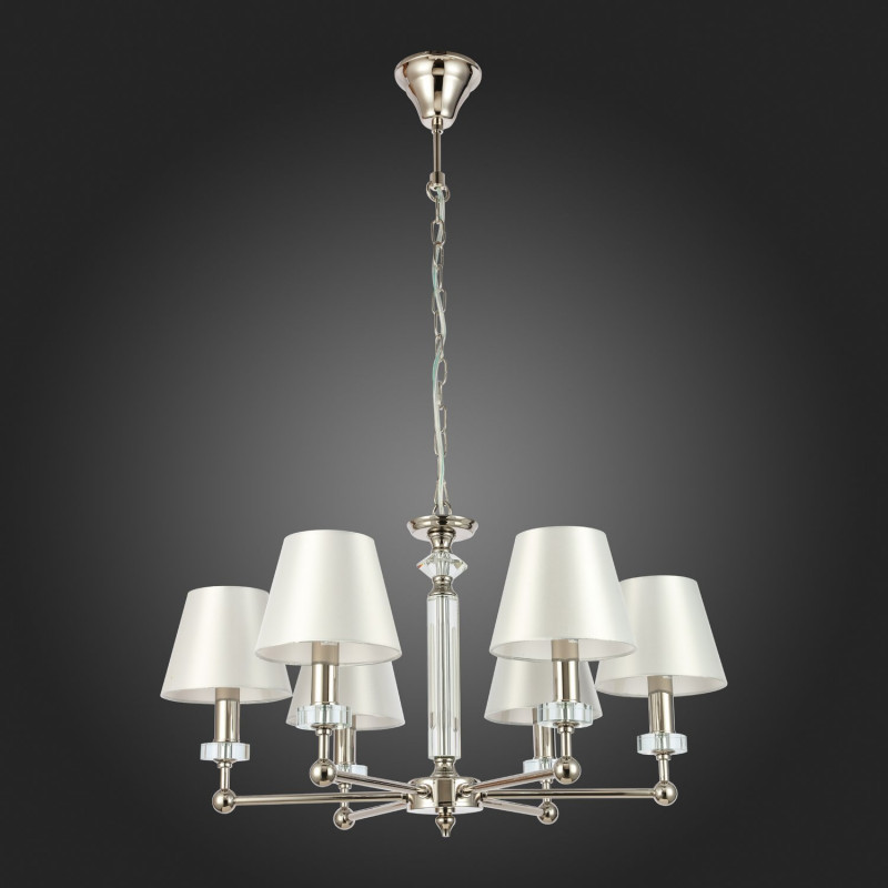 Люстра подвесная 69 см, 240W, ST LUCE VIORE SL1755.153.06 Никель