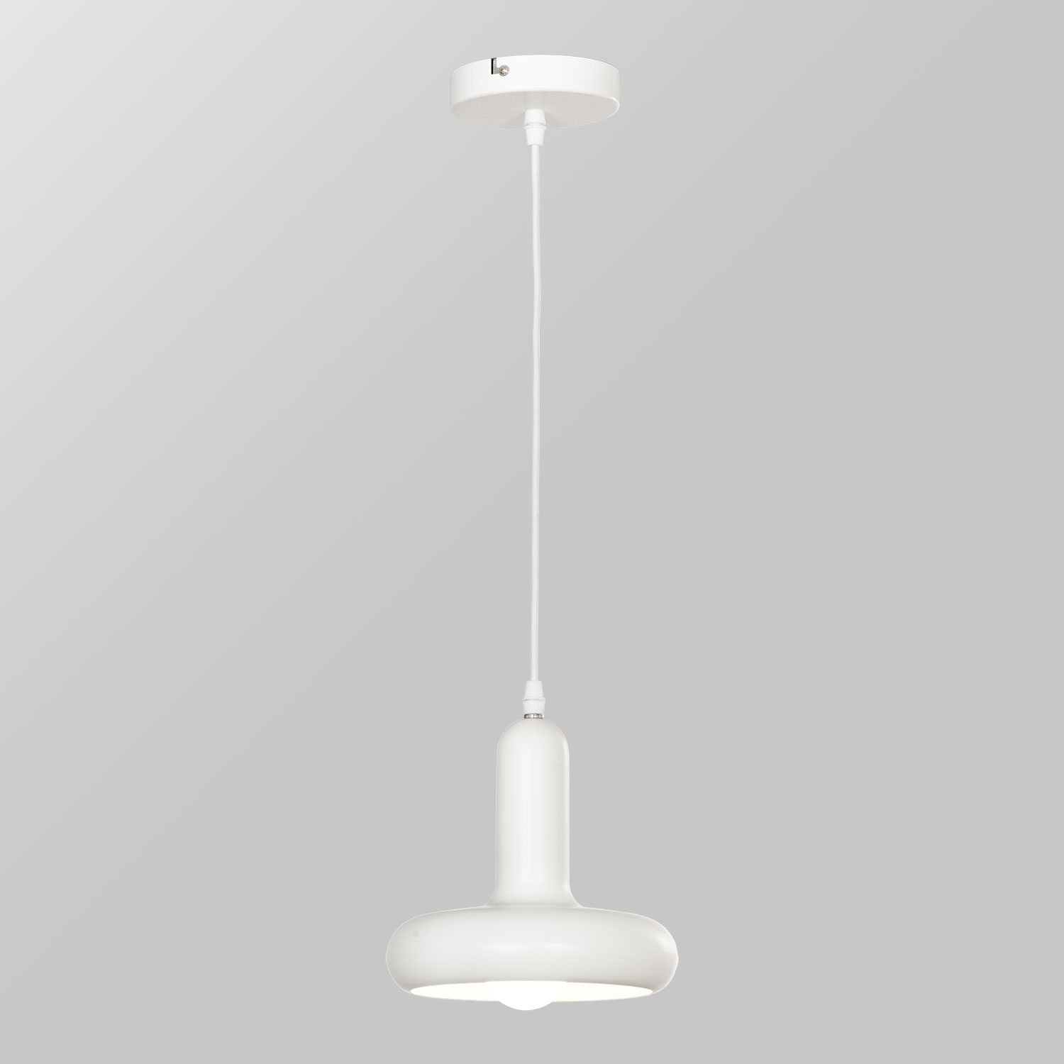 Подвесной светильник 20*35 см, 1*E27 Lussole Butte LSP-8915 белый