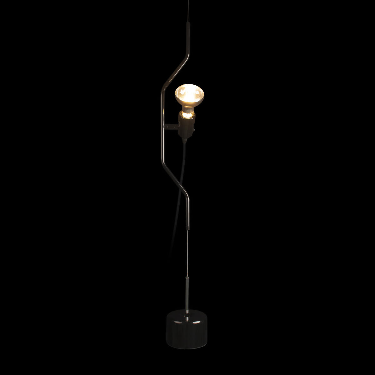 Подвесной светильник 11*400 см, 1*E27*40W LOFT IT Parentesi 10346/1 Black черный