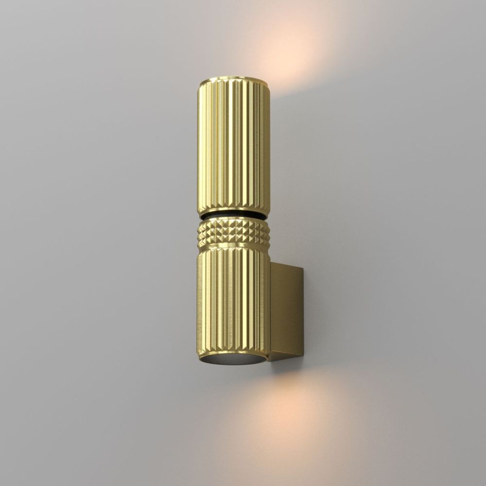 Настенный светильник 22 см, Maytoni Metropolis MOD475WL-02BS, латунь