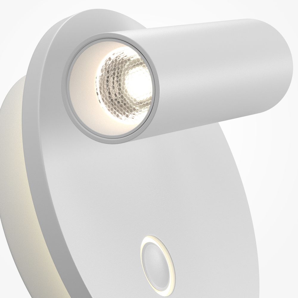 Бра  C176WL-9W-2.7-4K-W **-6,4 см, *LED*9W, K, Maytoni technical Ego C176WL-9W-2.7-4K-W, Белый