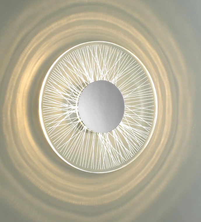 Бра 30*5 см, 9W, 3000K полированный хром Odeon Light Solaris 6628/9WL