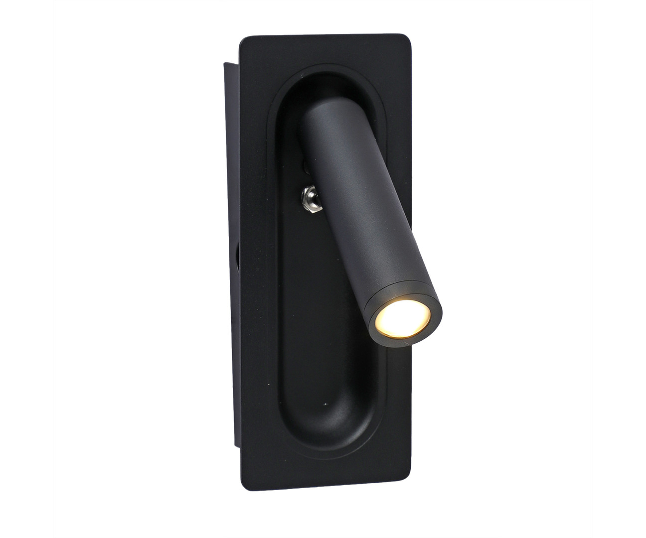 Бра 17 см, 3W, 3000K, Kink Light 08071M,19, черный