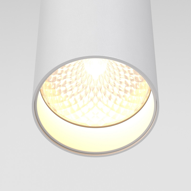 Светильник 5 см, 12W, 3000K, Maytoni Pendant FOCUS LED P072PL-L12W3K, белый