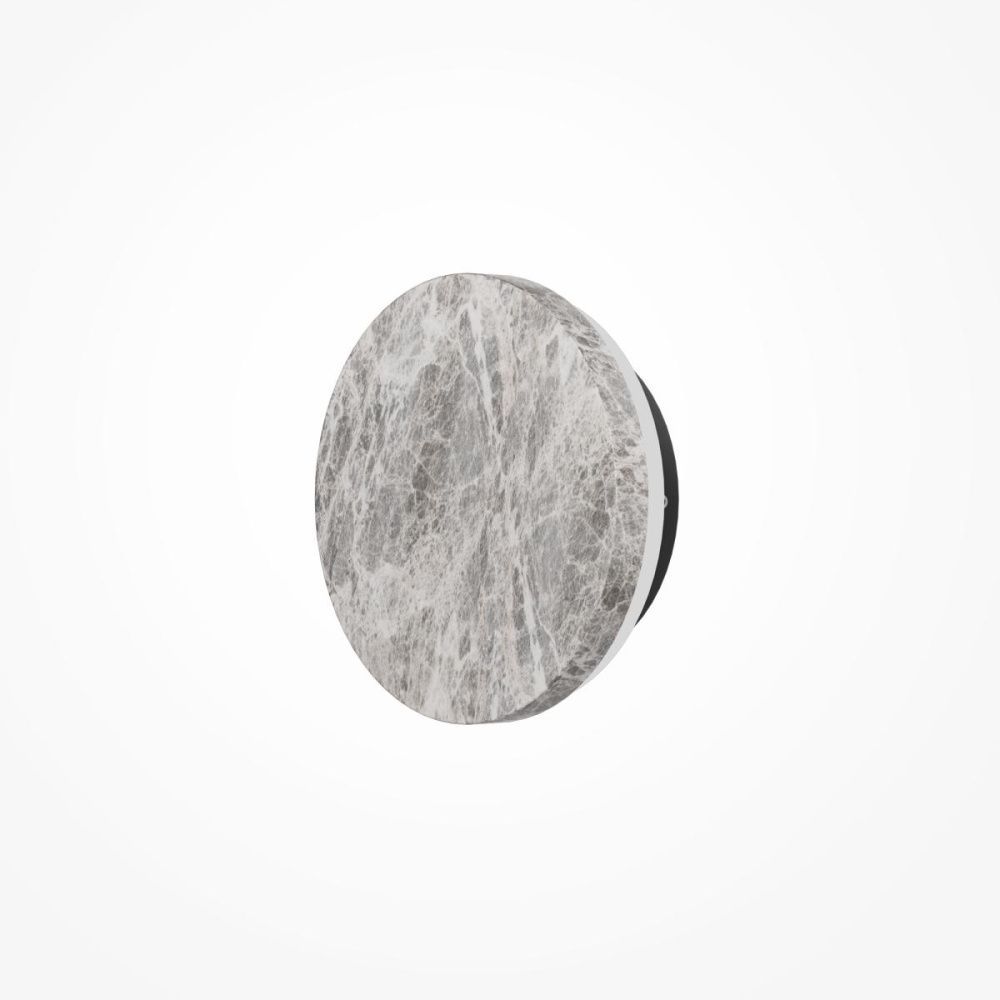 Настенный светильник 15 см, 5W, 2700-4000K, Maytoni Basic Texture MOD461WL-L5GRK, черный-серый