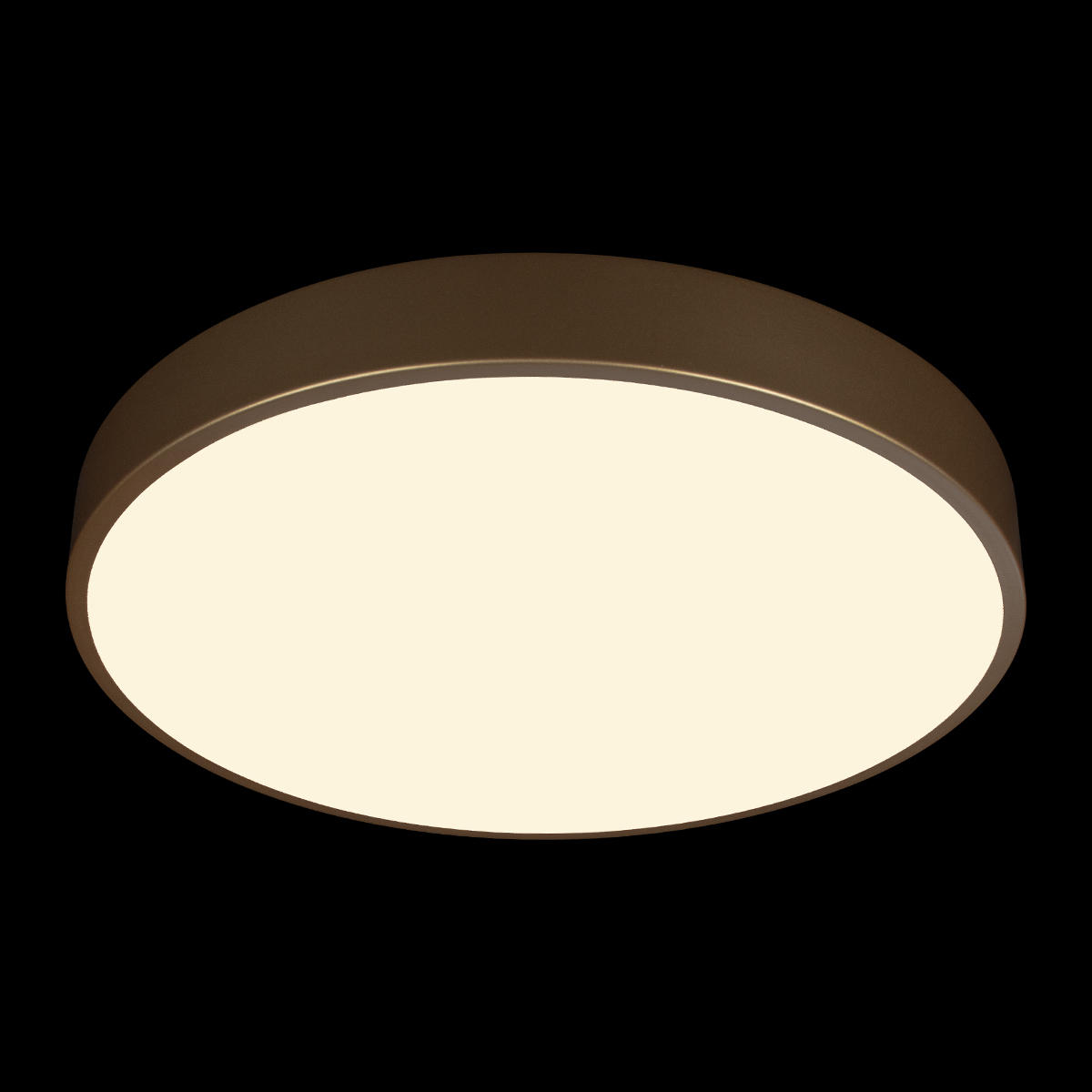 Потолочный светильник 40*5 см, 1*LED*24W 4000K золото LOFT IT Flims 10228/A
