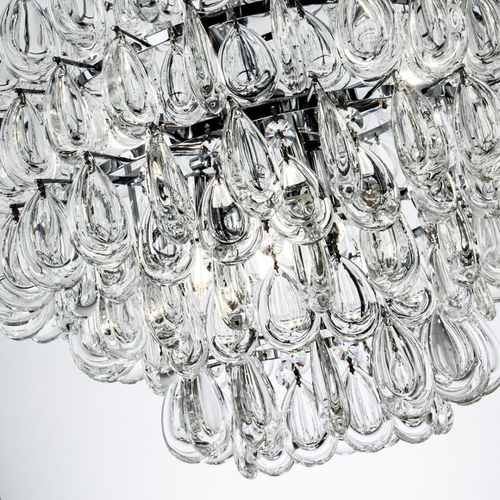 Подвесная люстра 54*54*110 см, Е14 9x40W, , Хром MODELUX ML.2026.9