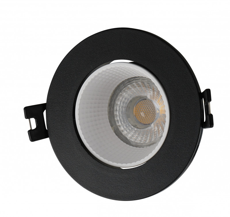 Встраиваемый светильник Denkirs DK3061-BK+WH черный