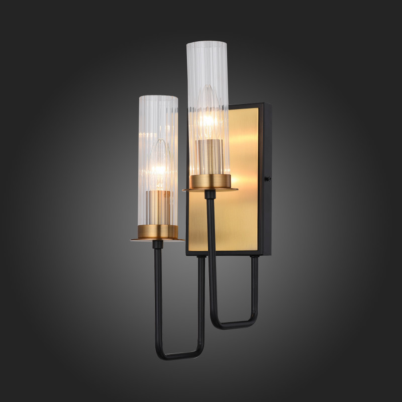 Бра 15 см, ST LUCE DELAVERA SL336.301.02 Коричневый, Бронза