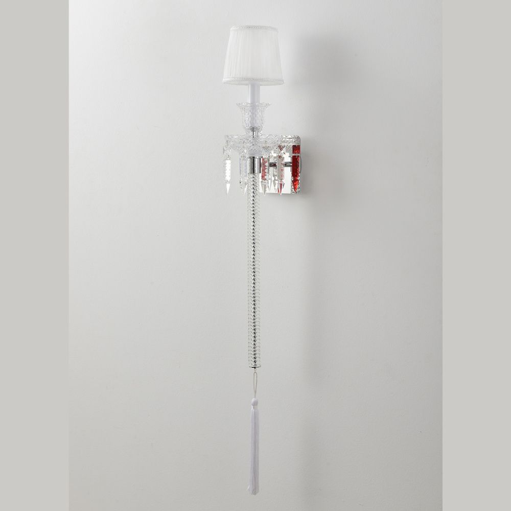 Бра 104 см, Crystal Lux PRINCESS AP1, хром