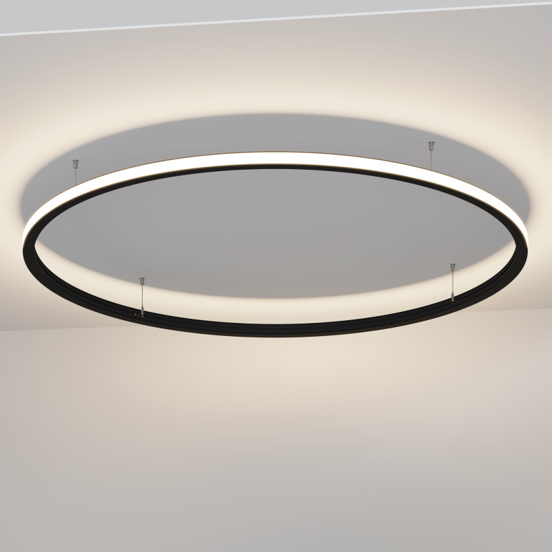 Радиусный профиль ALM-3535R-B-EX-90°-1.5M 3,5*3,5*118,75 см, Maytoni Led Strip черный