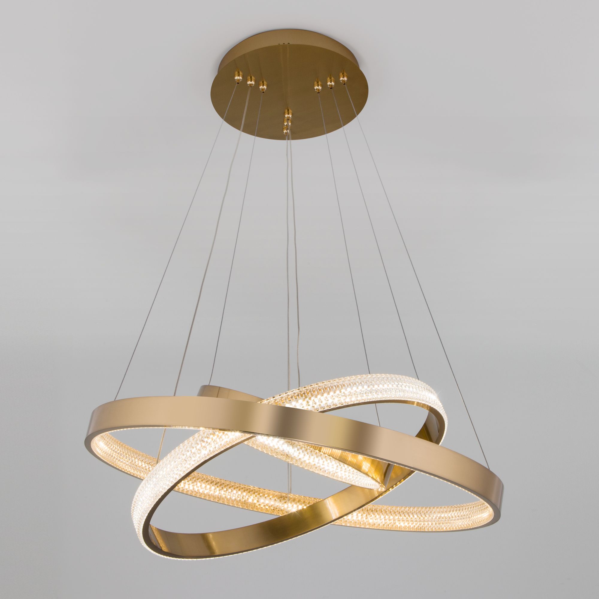 Светильник 63*63*113 см, *LED, 80W, 3300;4200;6500 Eurosvet Posh 90176/3, медь