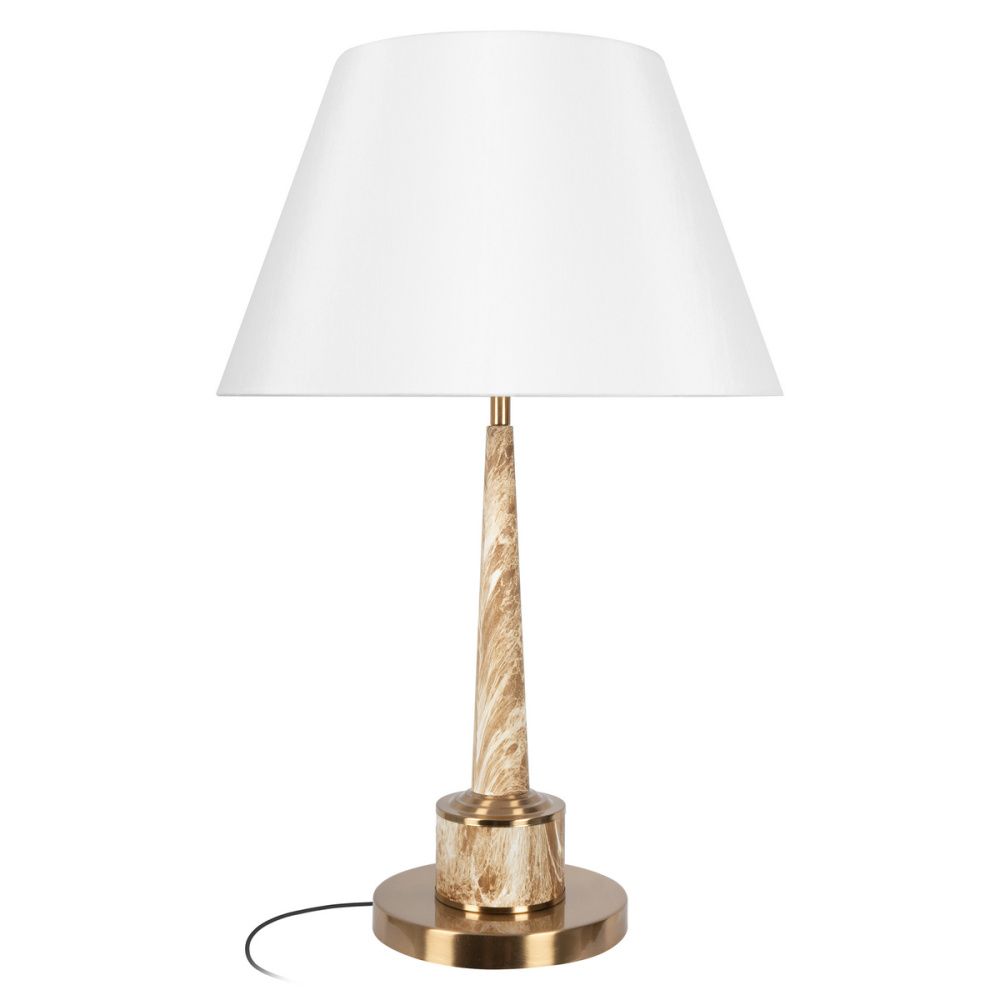 Настольная лампа 65 см, Loft IT Vein 10443T/B, бронза