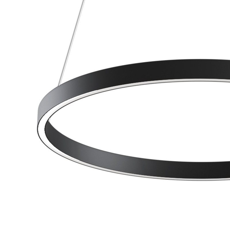 Подвесной светильник 60*127,5 см, LED, 36W, 3000К-4000К, Maytoni Rim MOD058PL-L32BK черный
