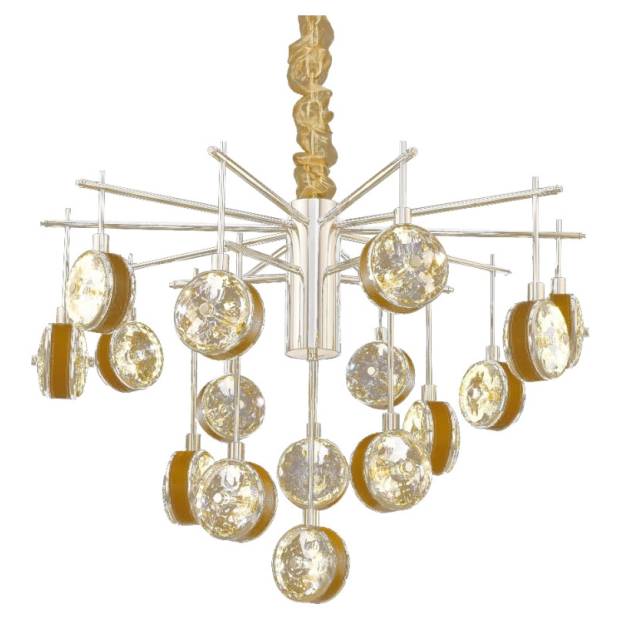 Светильник 80 см, 144W, 3000K, Wertmark Mattia WE240.16.303, золото