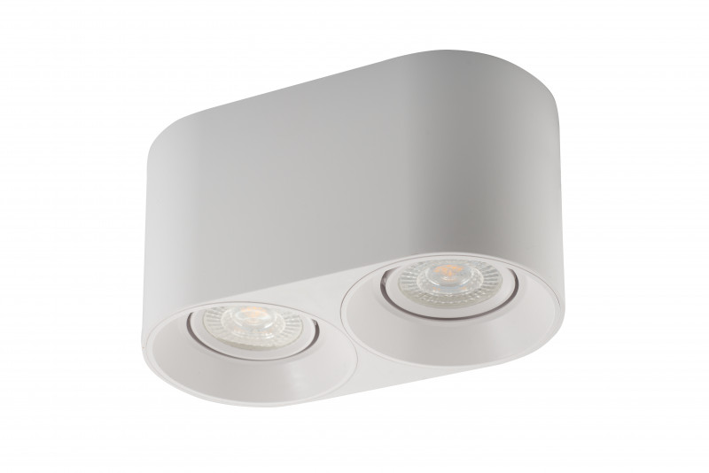 Светильник 19*10 см, MR16(G5,3) 10W, Denkirs DK3036-WH белый