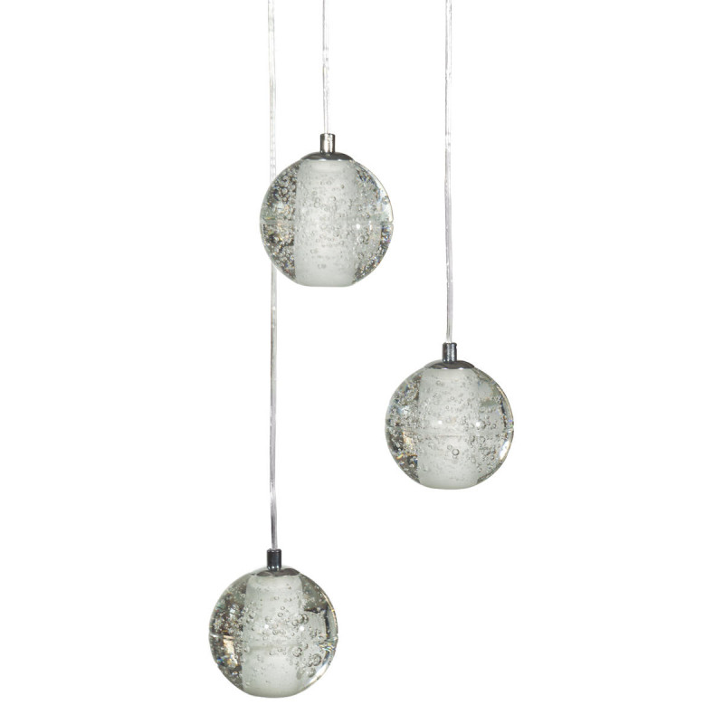 Светильник *20 см, 3*G9*5W, 3000К Loft It 10112/3 Rain, Хром