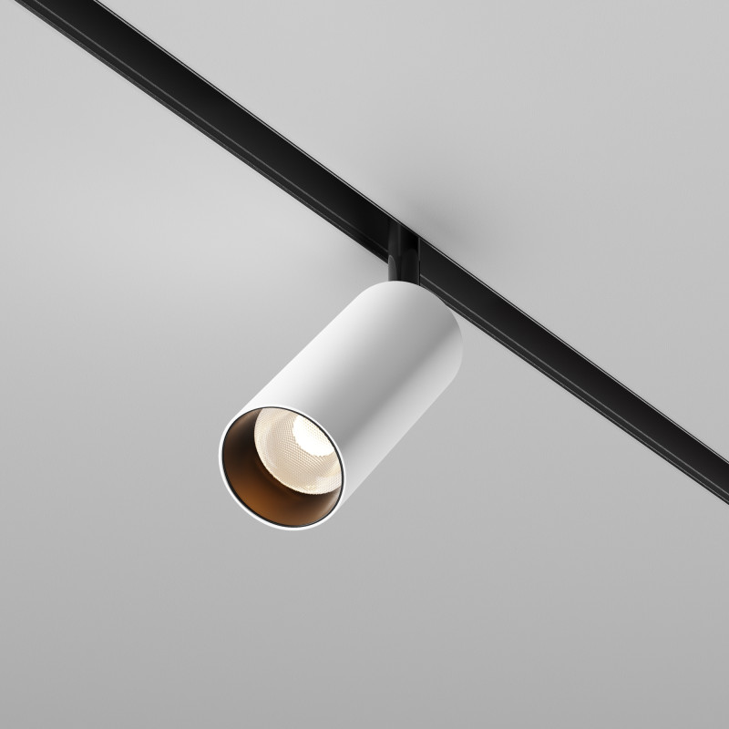 Светильник на шине 5,2*5,2*19,4 см, LED, 12W, 3000К, Maytoni Technical FOCUS LED TR032-2-12W3K-M-BW белый