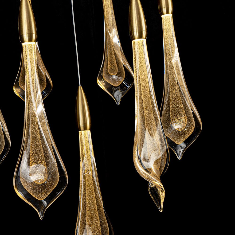 Светильник *50*153 см, LED*47W, 4000K, Modelux  ML.89181.7 BS, Латунь