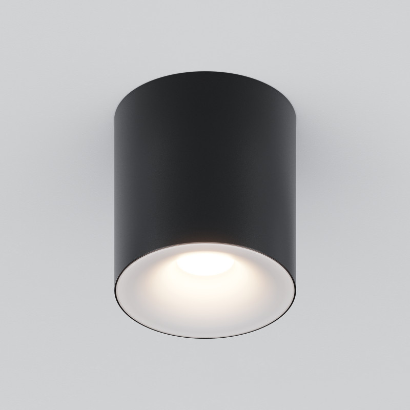 Светильник 10 см, Maytoni Spark C094-GU10-B, черный