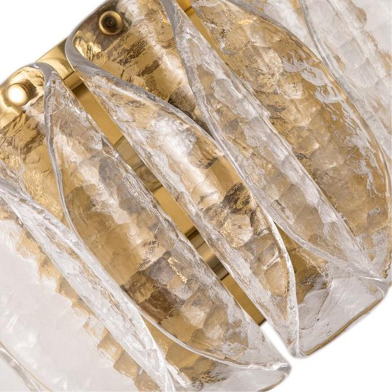 Бра 2,5*20*35*20 см, E14 * 2 * 40W, Arte Lamp Evelyn A4073AP-2PB, Полированная Медь