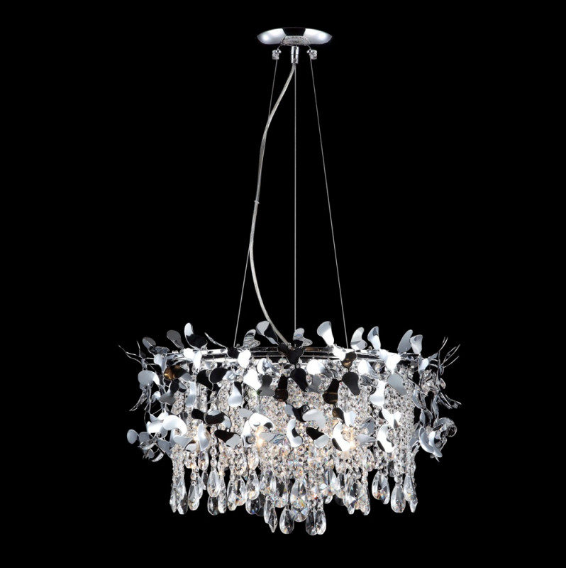 Люстра 60 см, Crystal Lux ROMEO SP6 CHROME D600 Хром