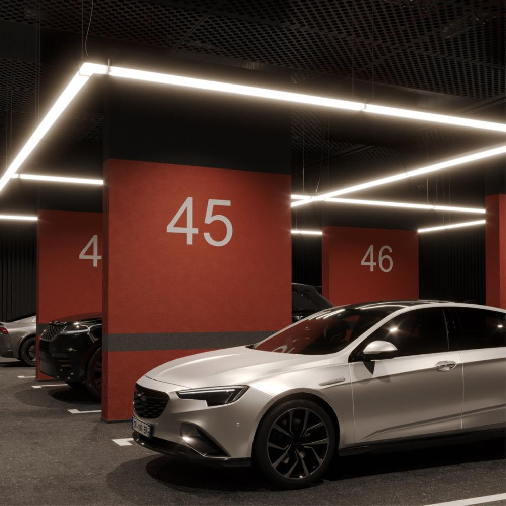 Светильник 200*5*6- см, 1*LED*68W, 4000K, Novotech Bits Over 359828, черный,  линейный светодиодный, в комплекте прямой соединитель, крепёжные планки, сетевой кабель 2