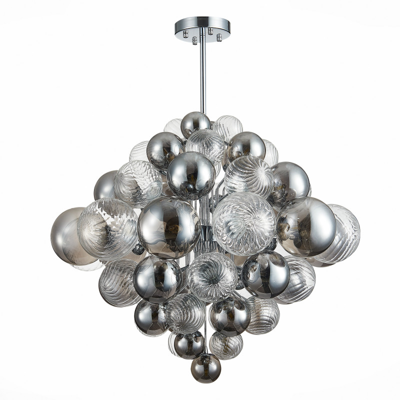 Люстра подвесная 82 см, ST LUCE VINETTO SL1124.103.29 Хром