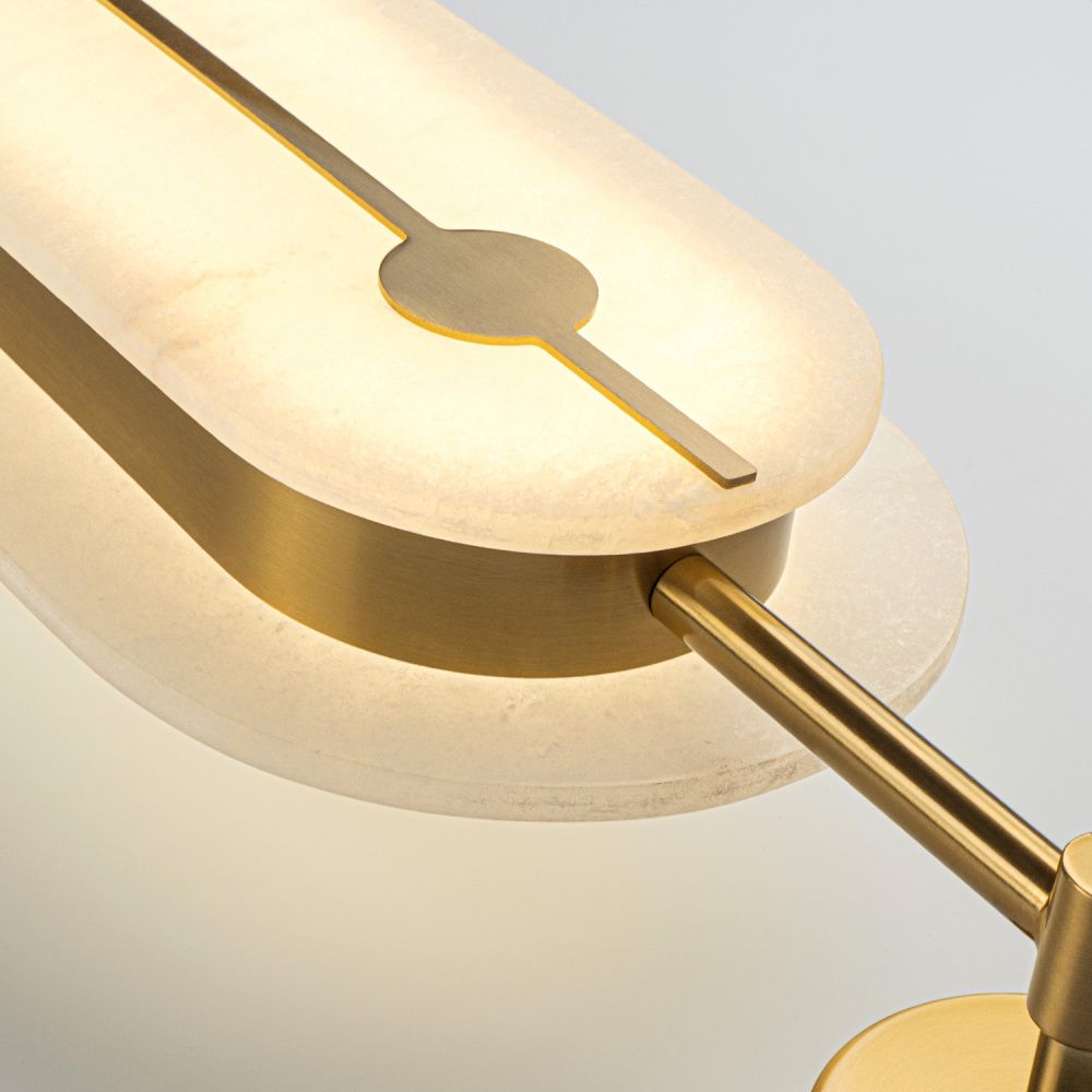 Бра 18*10,5*-60 см, *LED*12W, 4200K, Modestyle  MS.1606.600 BS, Латунь