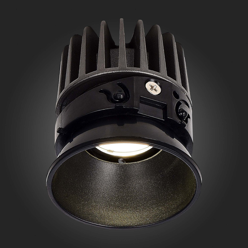 Светодиодный модуль 7 см, 12W 3000K ST LUCE SHIFT ST851.438.12 Черный