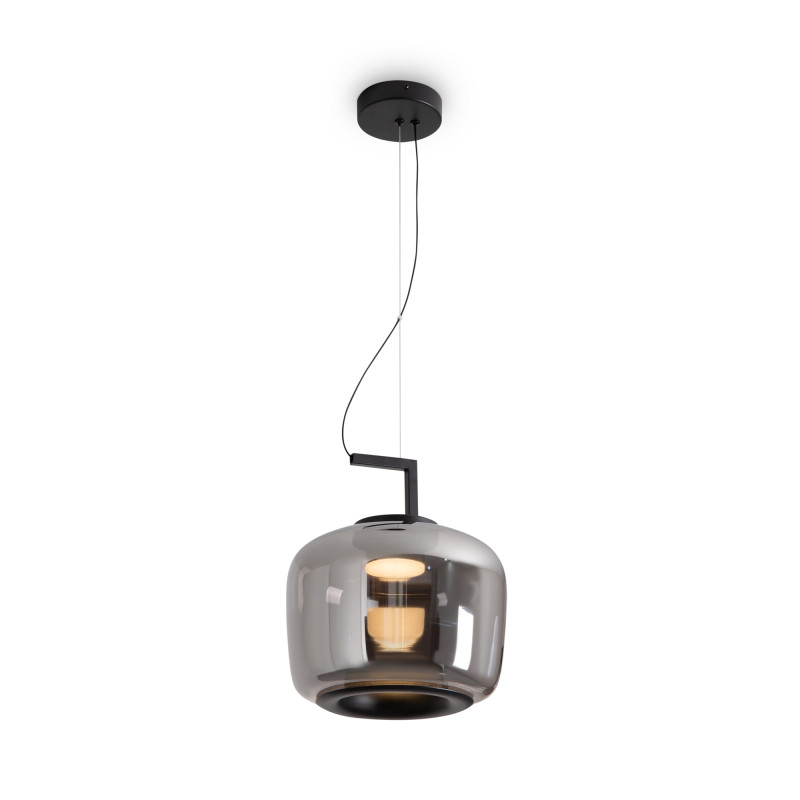 Подвесной светильник 28*28*228 см, LED, 7W, 3000К, Freya CLOD FR6186PL-L7SM черный