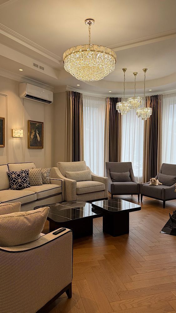 Люстра 50*50*150 см, E14 12*11*40W,  К, Odeon Light Chessi 5076/11, золото/прозрачный/белый