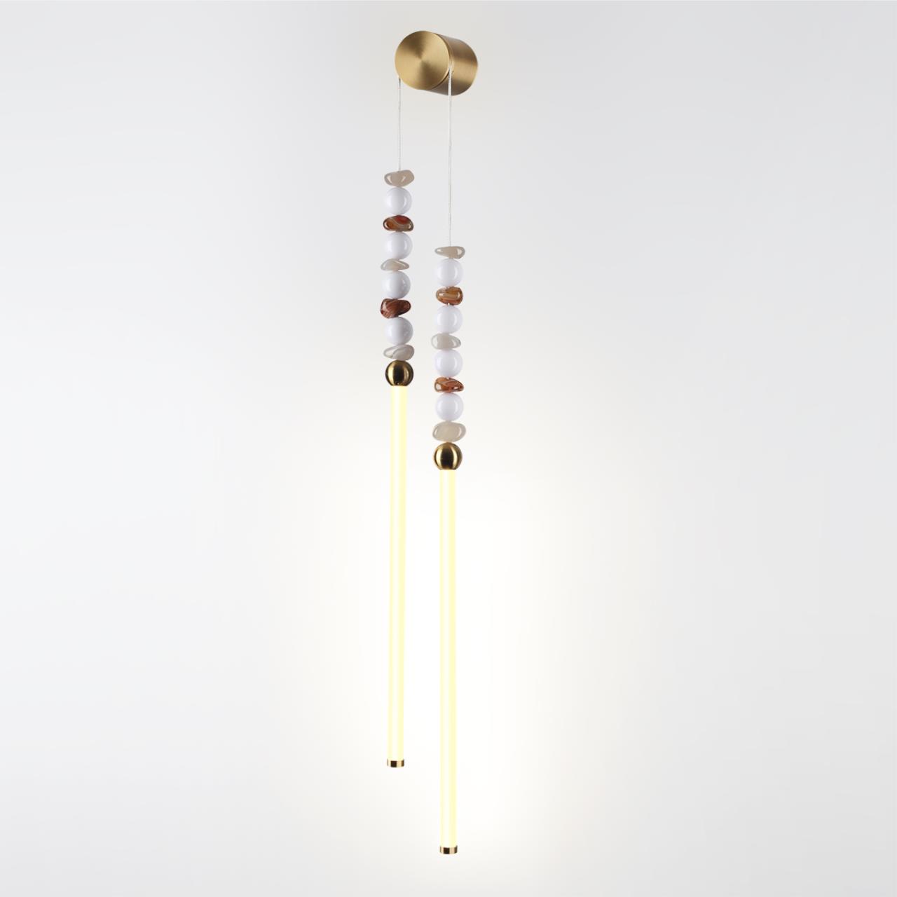 Настенный светильник 1,6*85 см, 1*LED*16W 3500K Odeon Light MONELLA 6640/16WL бронзовый