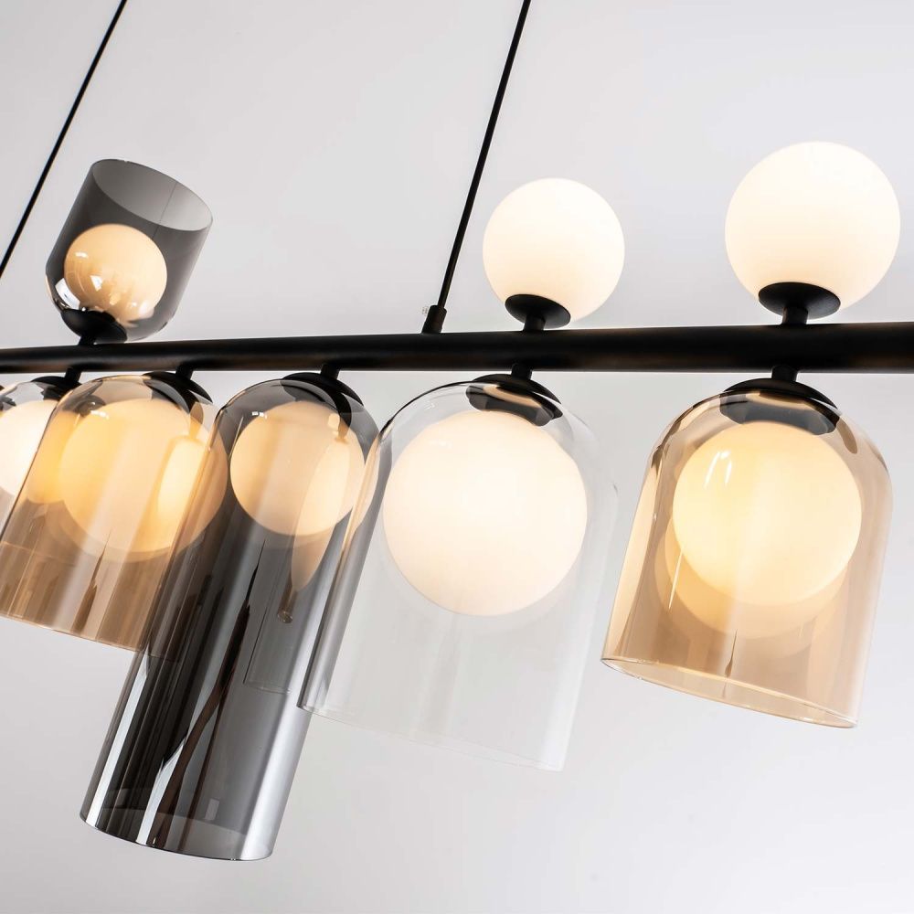 Подвесной светильник 15*101*65/136 см, 12xG9 MODEMODERN MD.1968.12 черный